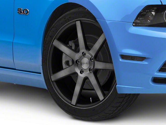 Niche Verona Double Dark Wheel; 20x9 (10-14 Mustang)