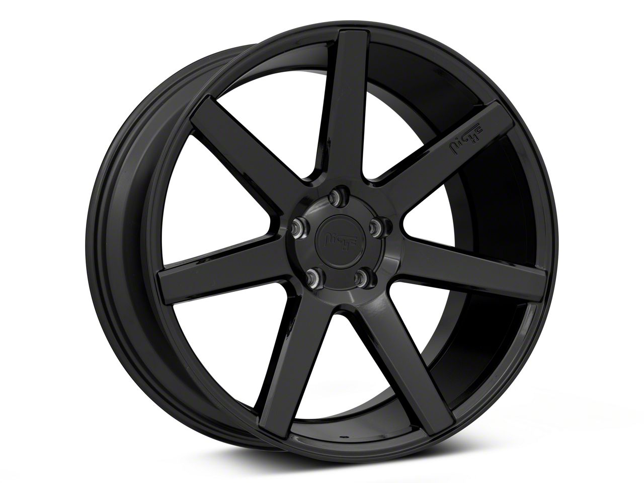 Niche Mustang Verona Gloss Black Wheel; 20x10; 40mm Offset