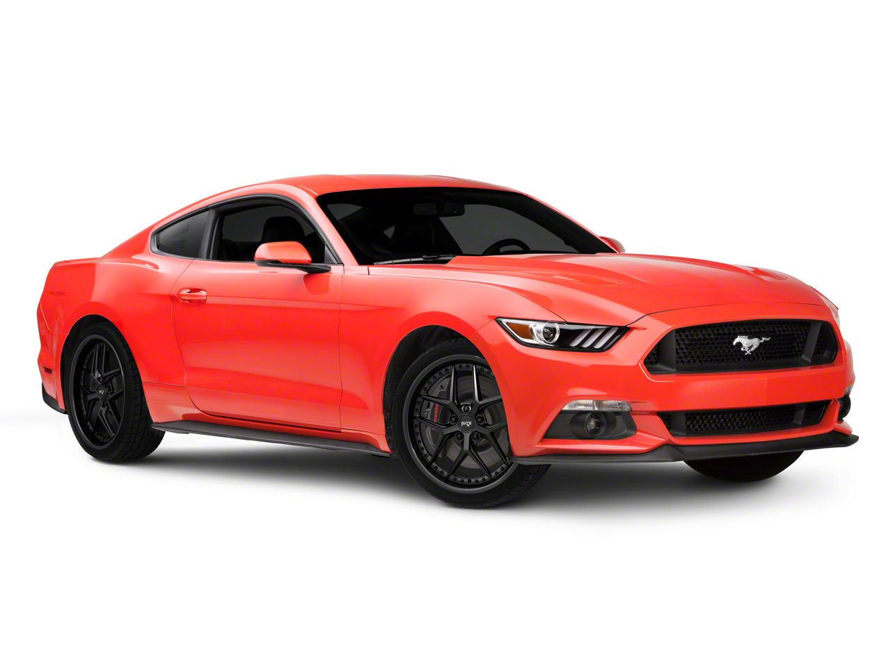 Niche Mustang Vice Gloss Black with Matte Black Lip Wheel