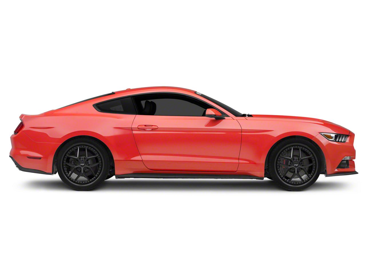 Niche Mustang Vice Gloss Black with Matte Black Lip Wheel