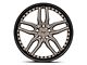 Niche Methos Matte Bronze Black Wheel; 20x9 (05-09 Mustang)