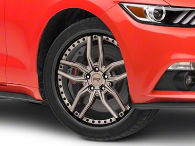 Niche Methos Matte Bronze Black Wheel; 20x9; 35mm Offset (15-23 Mustang GT, EcoBoost, V6)