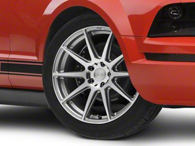 Niche Essen Silver Wheel; 19x8.5; 35mm Offset (05-09 Mustang)