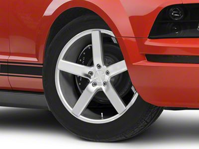 Niche Milan Silver Wheel; 20x8.5; 35mm Offset (05-09 Mustang)