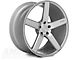 Niche Milan Silver Wheel; 20x8.5 (05-09 Mustang)