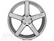 Niche Milan Silver Wheel; 20x8.5 (15-23 Mustang GT, EcoBoost, V6)