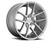 Niche Targa Matte Silver Wheel; Rear Only; 19x9.5 (15-23 Mustang GT, EcoBoost, V6)