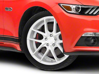 Niche Targa Matte Silver Wheel; 19x8.5; 35mm Offset (15-23 Mustang EcoBoost w/o Performance Pack, V6)