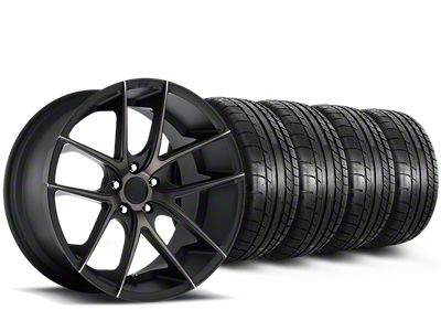 19x8.5 Niche Targa Wheel & Mickey Thompson Street Comp Tire Package (15-23 Mustang EcoBoost w/o Performance Pack, V6)