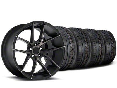20x8.5 Niche Targa Wheel & NITTO High Performance INVO Tire Package (15-23 Mustang GT, EcoBoost, V6)