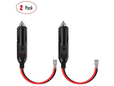 Cigarette Lighter Male Plug Extension Cable
