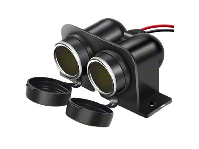 Dual Cigarette Lighter Socket (Universal; Some Adaptation May Be Required)