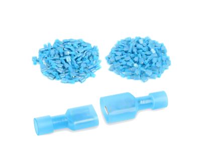 Insulated Wire Crimp Terminal; 200-Pieces