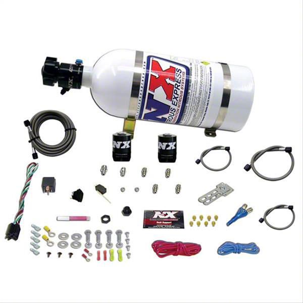 Nitrous Express EFI Single Nitrous Nozzle System; 10 lb. Bottle (10-24 Camaro)