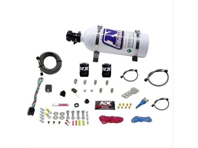 Nitrous Express GM EFI Single Nitrous Nozzle System; 5 lb. Bottle (Universal; Some Adaptation May Be Required)
