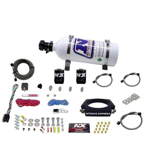 Nitrous Express Camaro LS 90mm Nitrous Plate System; 5 lb. Bottle 20934