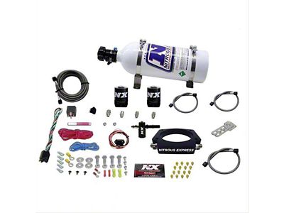 Nitrous Express LT1 Nitrous Plate System; 5 lb. Bottle (16-24 Camaro LT1, SS)