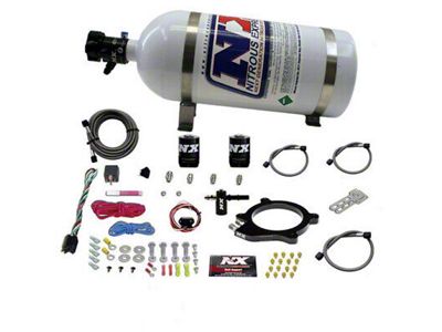 Nitrous Express LT4 Nitrous Plate System; 10 lb. Bottle (17-24 Camaro ZL1)