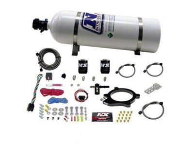 Nitrous Express LT4 Nitrous Plate System; 15 lb. Bottle (17-24 Camaro ZL1)