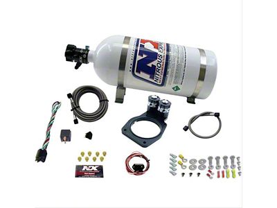 Nitrous Express Nitrous Plate System; 10 lb. Bottle (10-15 Camaro SS)