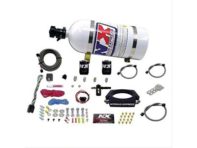 Nitrous Express Nitrous Plate System; 10 lb. Bottle (16-24 Camaro LT1, SS)