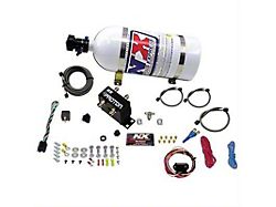 Nitrous Express Proton Fly-By-Wire Single Nitrous Nozzle System; 10 lb. Bottle (Universal; Some Adaptation May Be Required)