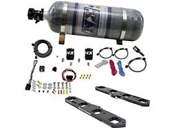 Nitrous Express Direct Port Nitrous Plate Wet System; 12 lb. Bottle (08-23 V8 HEMI Challenger, Excluding 6.2L)