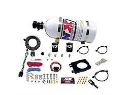 Nitrous Express HEMI Nitrous Plate System; 10 lb. Bottle (08-23 V8 HEMI Challenger, Excluding 6.2L HEMI)
