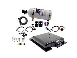 Nitrous Express Integrated Nitrous System with Supercharger Lid; 10 lb. Bottle (15-23 6.2L Challenger)