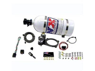 Nitrous Express Nitrous Plate System; 10 lb. Bottle (15-23 6.2L HEMI Challenger)