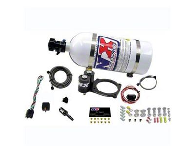 Nitrous Express Nitrous Plate System; 12 lb. Carbon Bottle (15-23 6.2L HEMI Challenger)