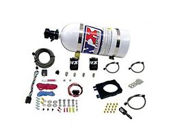 Nitrous Express HEMI 90mm Nitrous Plate System; 10 lb. Bottle (06-23 V8 HEMI Charger, Excluding 6.2L)