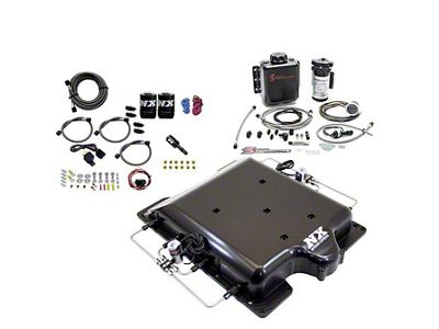 Nitrous Express Integrated Nitrous System with Supercharger Lid; No Bottle (15-23 6.2L Charger)