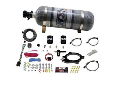 Nitrous Express LT4 Nitrous Plate System; 12 lb. Bottle (15-19 Corvette C7 Z06)