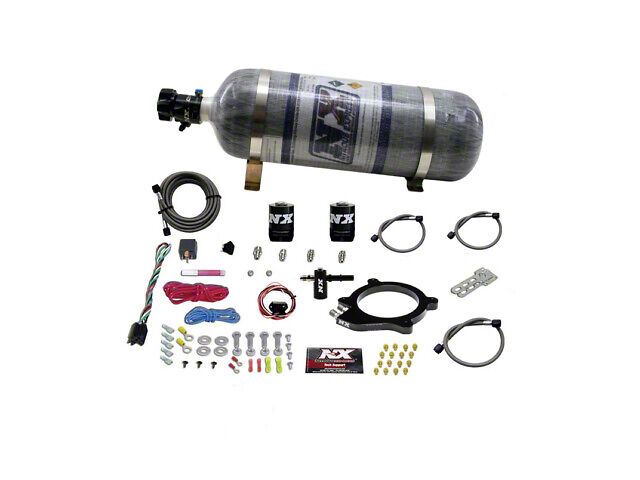 Nitrous Express LT4 Nitrous Plate System; 12 lb. Bottle (15-19 Corvette C7 Z06)