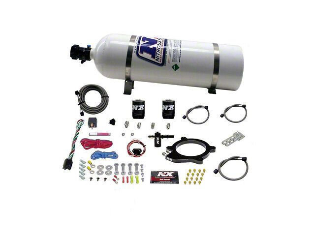 Nitrous Express LT4 Nitrous Plate System; 15 lb. Bottle (15-19 Corvette C7 Z06)