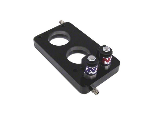 Nitrous Express 3-Value Nitrous Plate Conversion with Integrated Solenoids (05-10 Mustang GT)