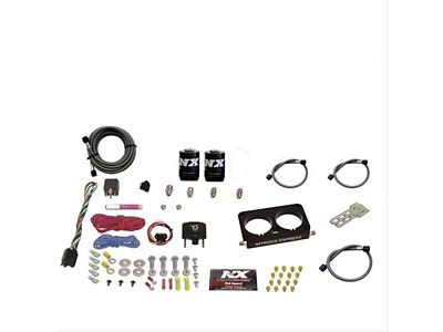 Nitrous Express 4-Valve Nitrous Plate System for Stock Throttle Bodies; No Bottle (96-04 Mustang Cobra, Mach 1)