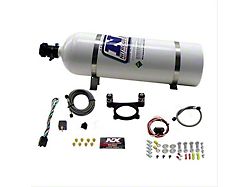 Nitrous Express Coyote Single Nitrous Plate System; 15 lb. Bottle (11-23 Mustang GT)