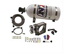 Nitrous Express EFI Nitrous Plate System; 10 lb. Bottle (86-93 5.0L Mustang)