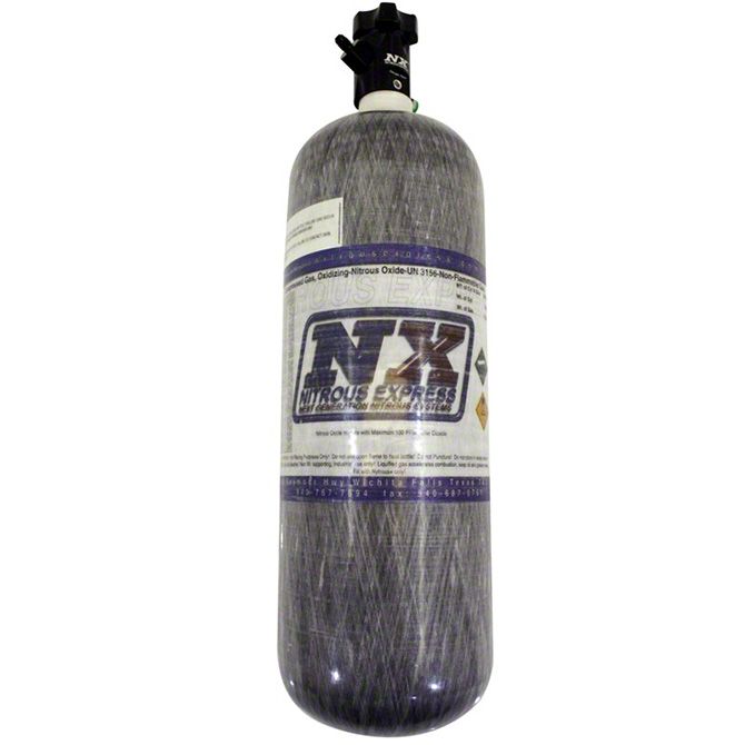 Nitrous Express Universal AM Composite Nitrous Bottle with Lightning