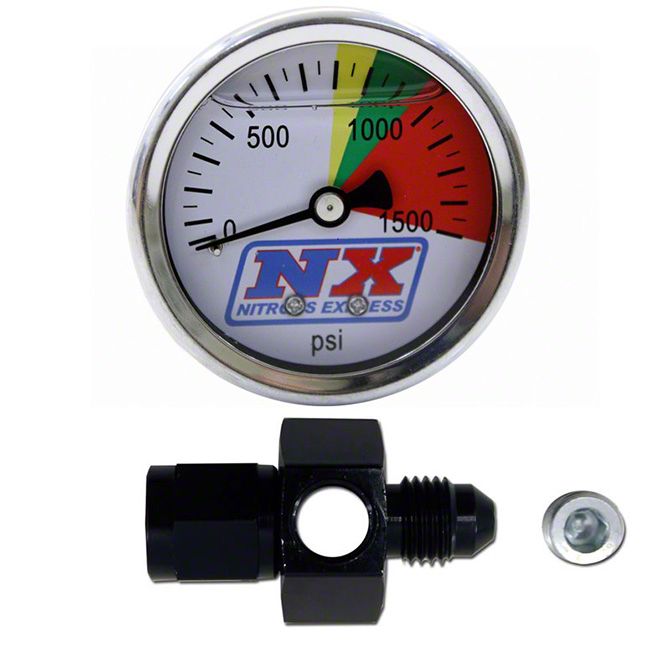 ZEX 1500 psi Analog Nitrous Pressure Gauge - Full Sweep main image 0