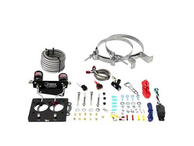 Nitrous Outlet 52mm LT1 Hardline Plate System; No Bottle (93-97 5.7L Camaro)