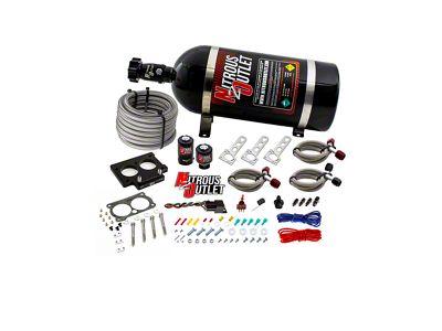 Nitrous Outlet 58mm LT1 Plate System; No Bottle (93-97 5.7L Camaro)