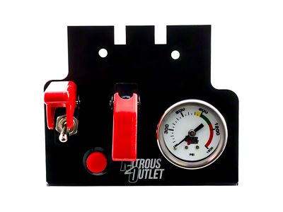 Nitrous Outlet Center Console Switch Panel with N2O Gauge (98-02 Camaro)