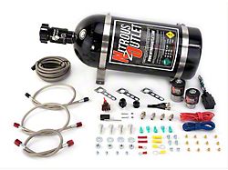 Nitrous Outlet EFI Single Nozzle System; 15 lb Bottle (93-15 V8 Camaro)