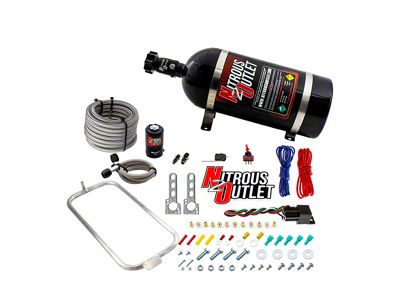 Nitrous Outlet Filter Entry HALO Dry System; 10 lb. Bottle (98-02 5.7L Camaro)