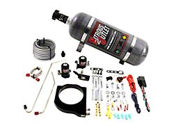Nitrous Outlet MSD Atomic Airforce Intake Hardline Plate System; 12 lb. Bottle (16-24 Camaro LT1, SS)