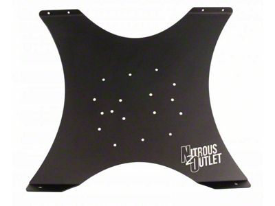 Nitrous Outlet Trunk Single Bottle Mounting Plate (16-24 Camaro)