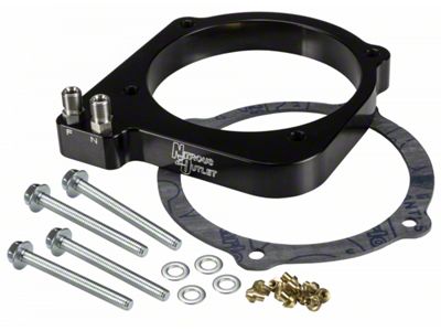Nitrous Outlet 105mm Throttle Body Nitrous Plate Conversion (15-23 6.2L HEMI Challenger)